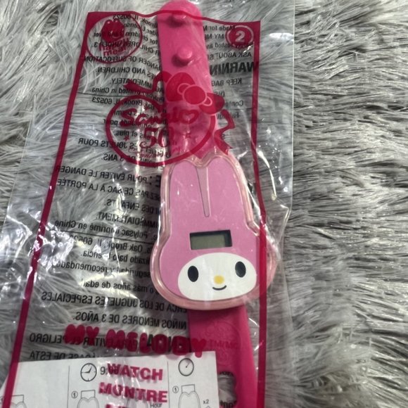 Rare McDonald’s Happy Meal Sanrio 50th Anniversary My Melody Watch - Picture 2 of 2